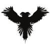Eagle Two Heads Silhouette Eagle Two Heads Silhouette