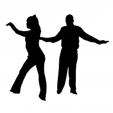  People Dancing Silhouette