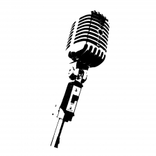 Microphone Silhouette