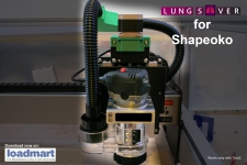 Details about   LUNG SAVER Dust Collection System for Shapeoko CNC for TrueZ Owners 3D Printed 